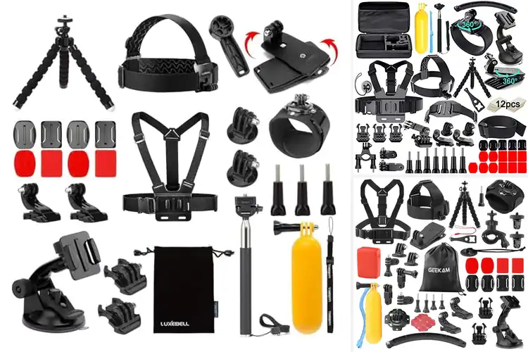 Detailed view of Best Action Camera Accessories