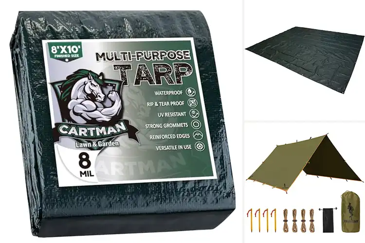 Detailed view of Best Camping Tarps
