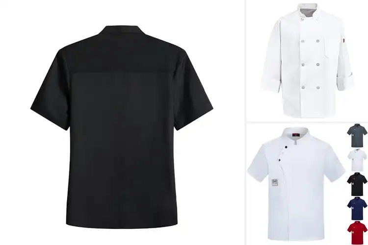 Detailed view of Best Chef Coats For All-Day Comfort