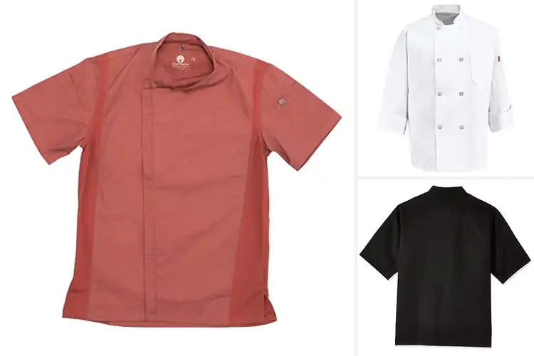Detailed view of Best Chef Coats With Storage Features