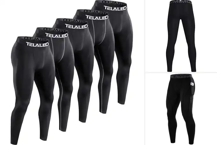 Detailed view of Best Comfortable Mens Leggings for All-Day Wear