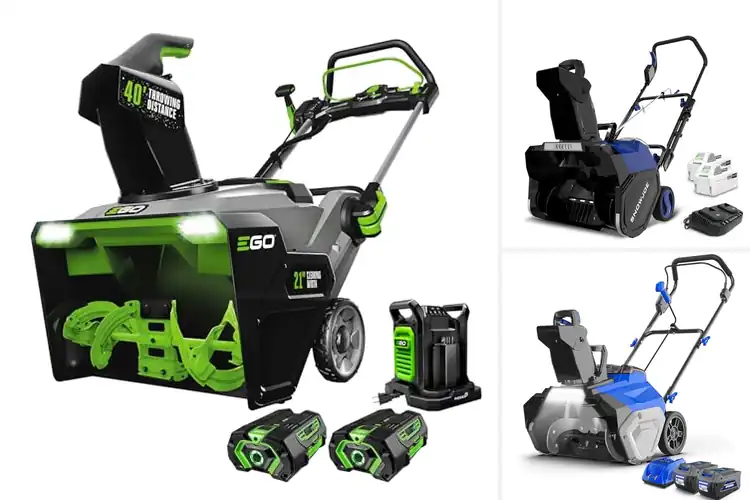 Detailed view of Best Cordless Snow Blowers