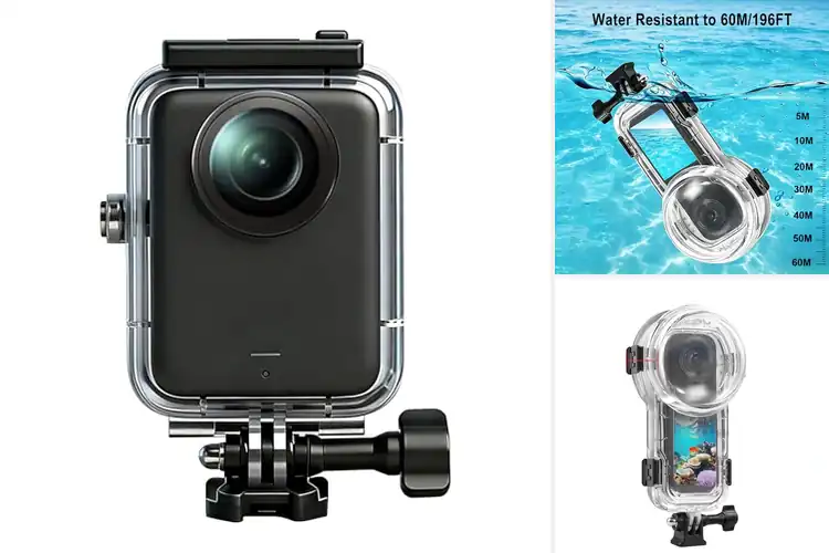 Detailed view of Best Dive Housings for 360 Cameras