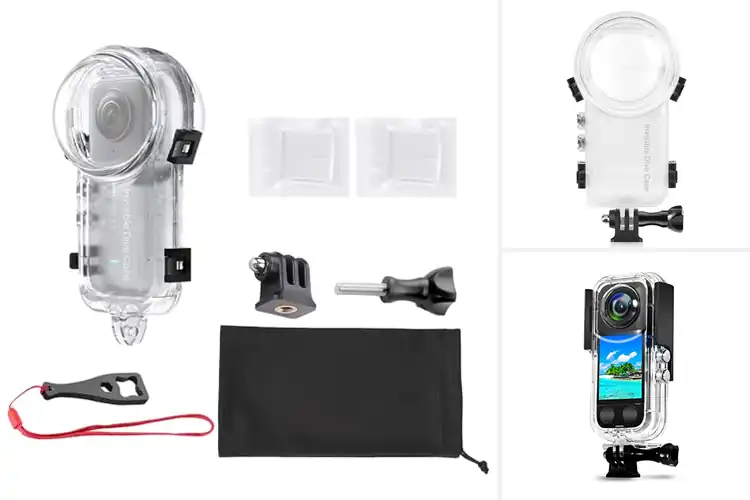 Detailed view of Best Dive Housings for Insta 360 X3