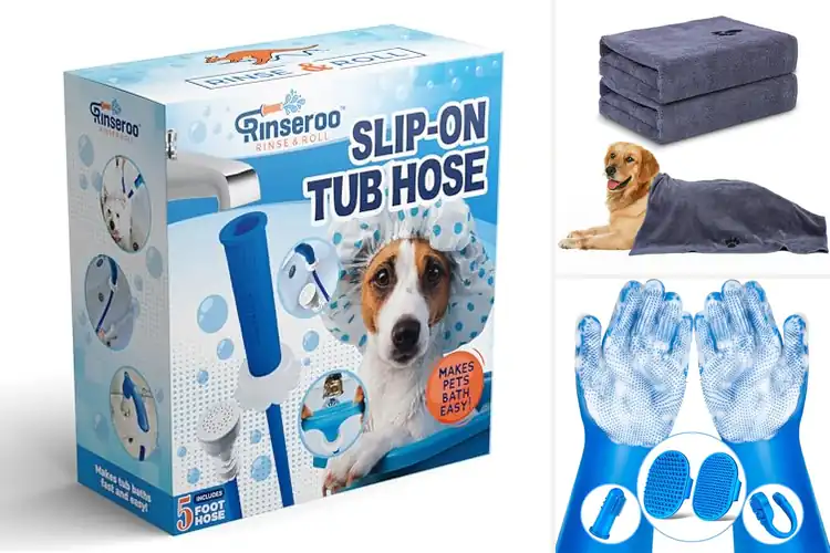 Detailed view of Best Dog Bath Accessories