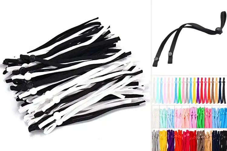 Detailed view of Best Elastic Mask Straps – Soft, Durable & Adjustable