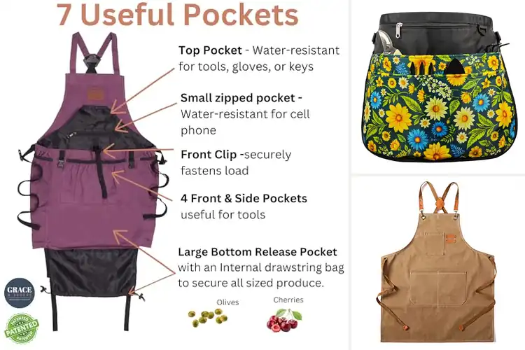 Detailed view of Best Garden Aprons: Top 10 Picks for Easy Gardening