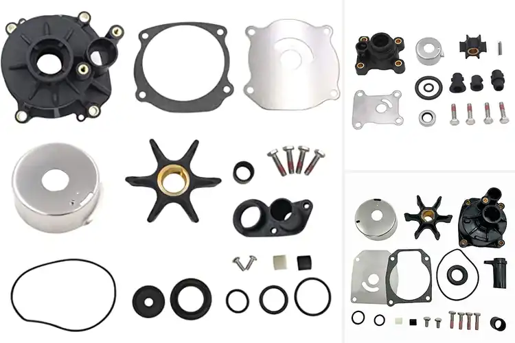Detailed view of Best Johnson Outboard Components