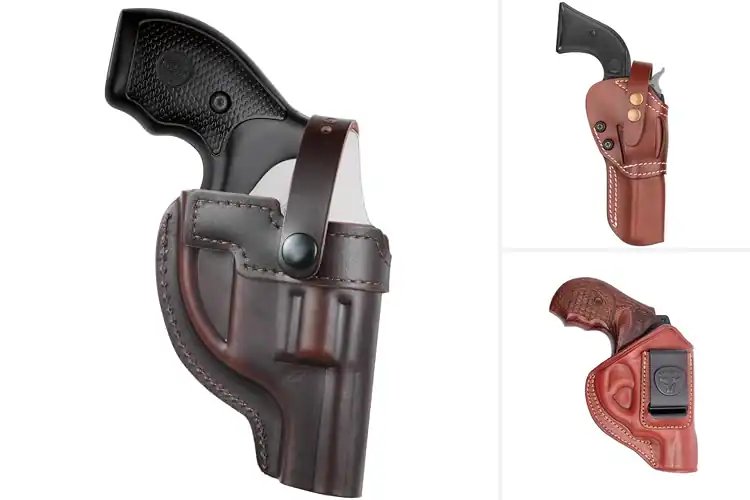 Detailed view of Best Leather Revolver Holsters