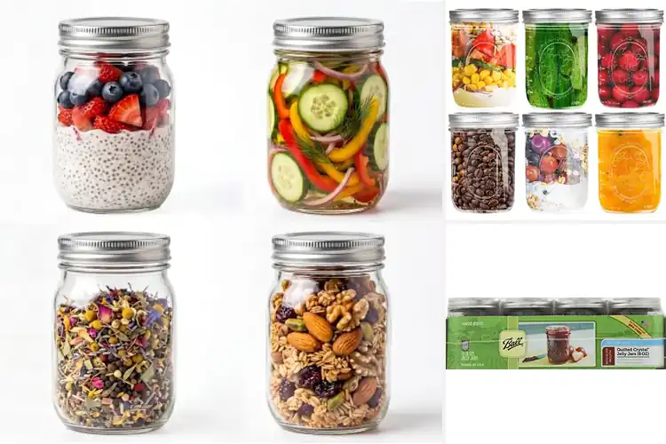 Detailed view of Best Mason Jars: Top 10 Stylish & Functional Picks