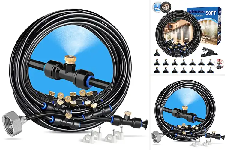Detailed view of Best Misting Cooling Systems