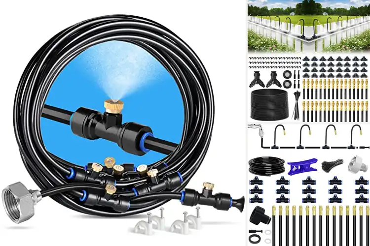 Detailed view of Best Misting Systems for Gardens: Cool & Refresh