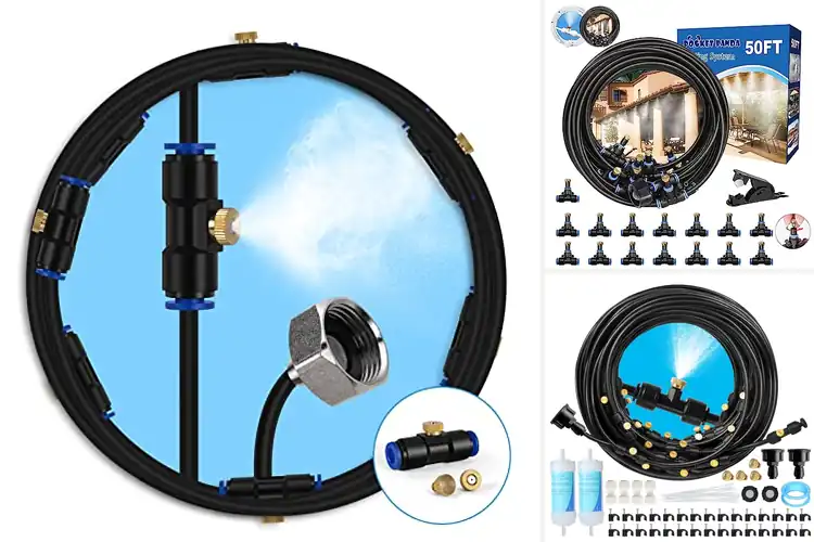 Detailed view of Best Misting Systems: Stay Cool Outdoors with Top Picks