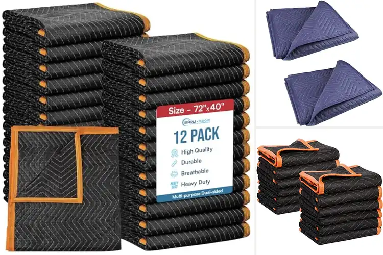 Detailed view of Best Moving Protection Blankets: Top Picks for Safe Moves
