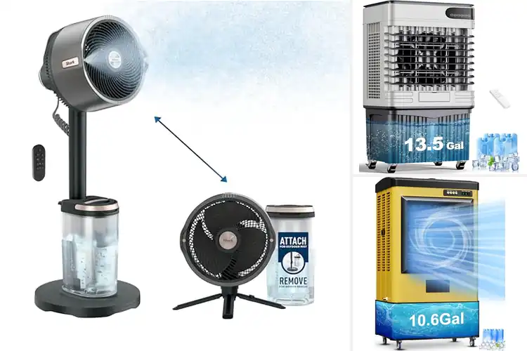 Detailed view of Best Outdoor Patio Cooling Systems