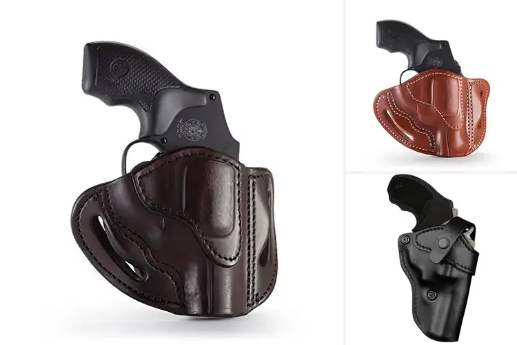 Detailed view of Best OWB J Frame Holsters: Top 10 for Comfort & Smooth Draw