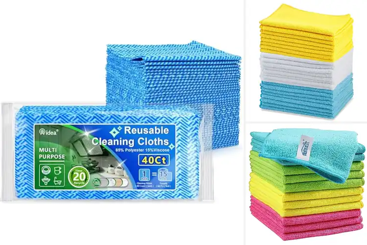 Detailed view of Best Reusable Cleaning Cloths