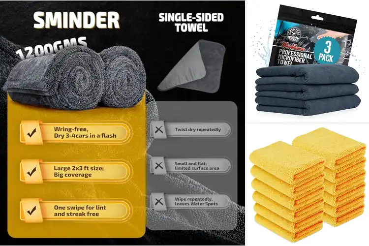 Detailed view of Best Scratch-Free Car Towels
