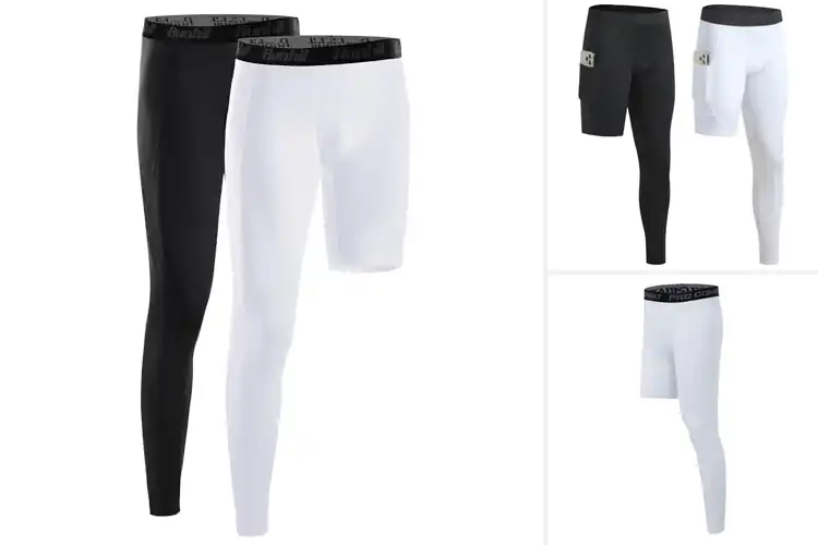 Detailed view of Best Single Leg Compression Pants