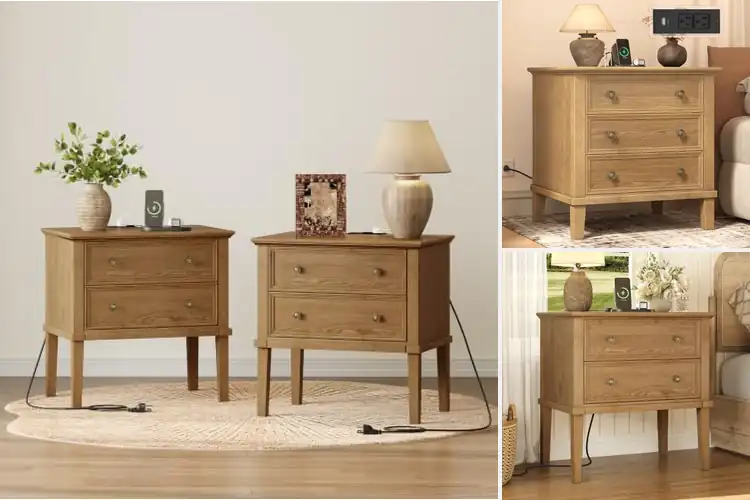 Detailed view of Best Solid Wood Nightstands: Top Picks for Every Bedroom