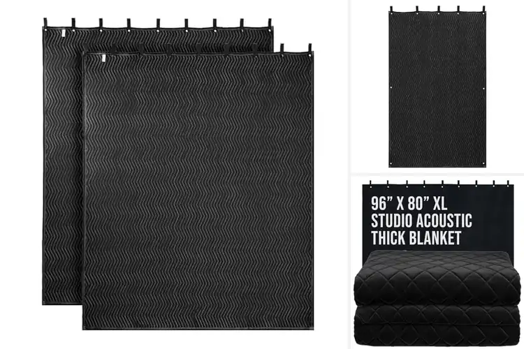 Detailed view of Best Soundproofing Grommeted Blankets