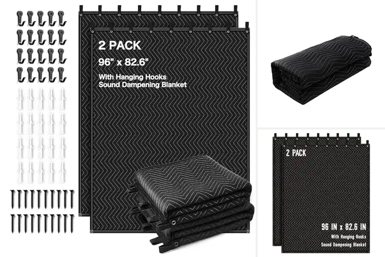 Detailed view of Best Studio Soundproofing Blankets
