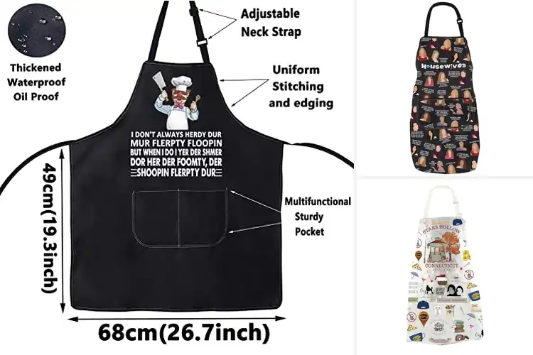 Detailed view of Best TV Show Fans Aprons