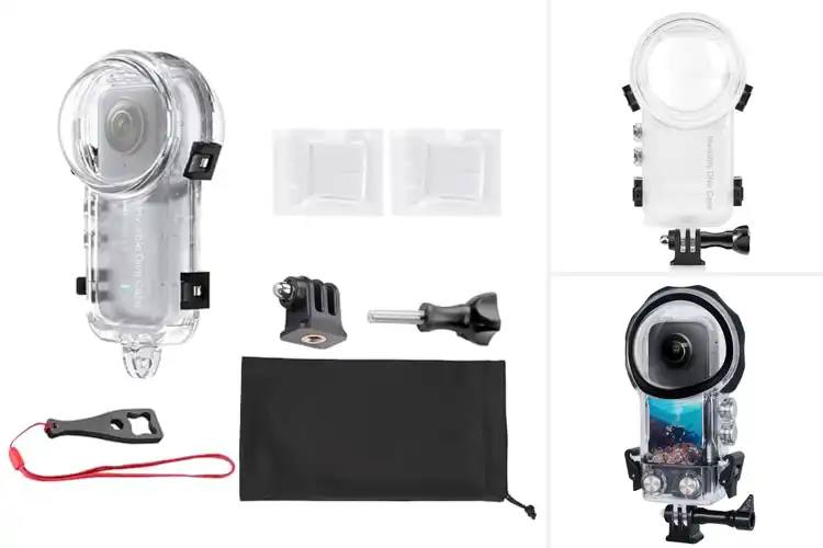 Detailed view of Best Underwater Housing for Insta 360 X3