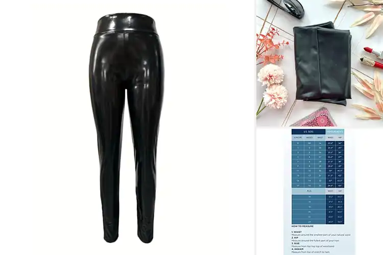 Detailed view of Best Wet Look Trousers: Top 10 Picks for Sleek Style